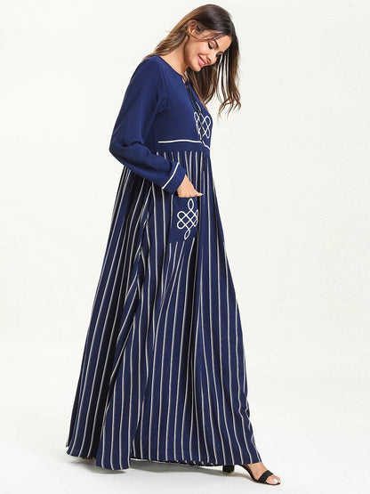 Kaftan Robe longue à manches longues