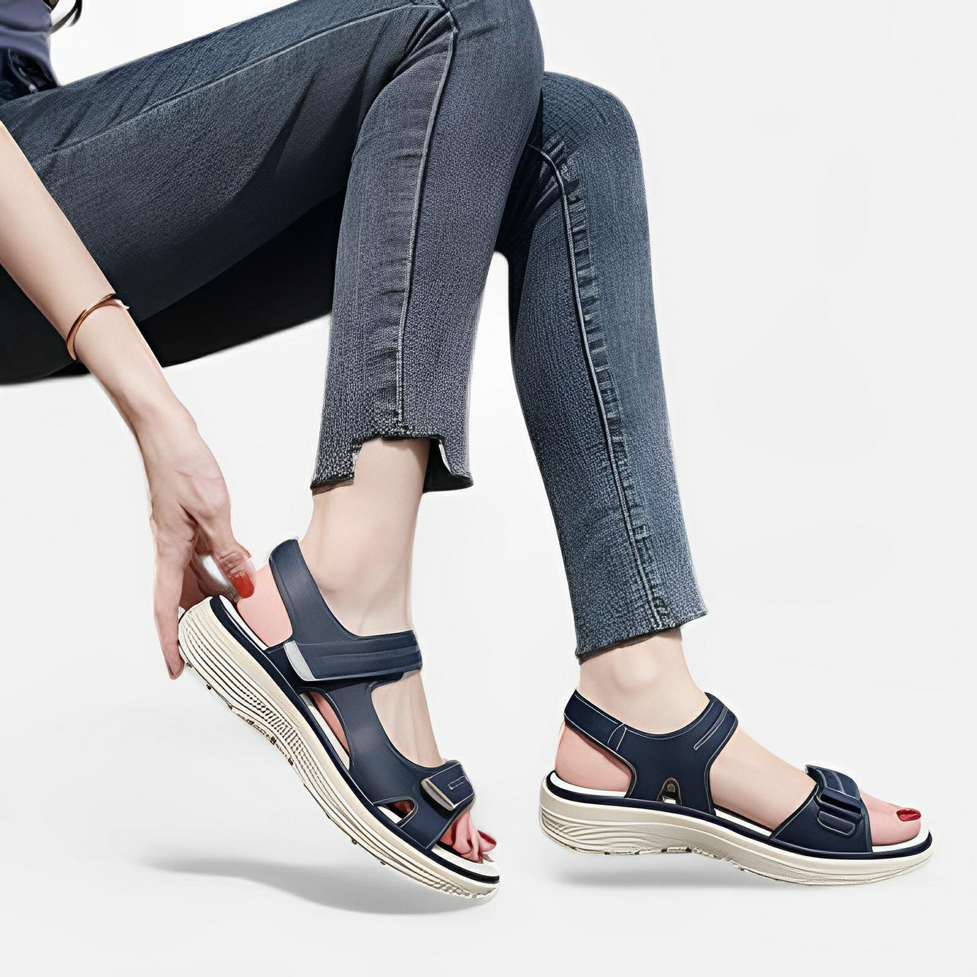 Linnea ConfortFoam™ – Sandales Orthopédiques